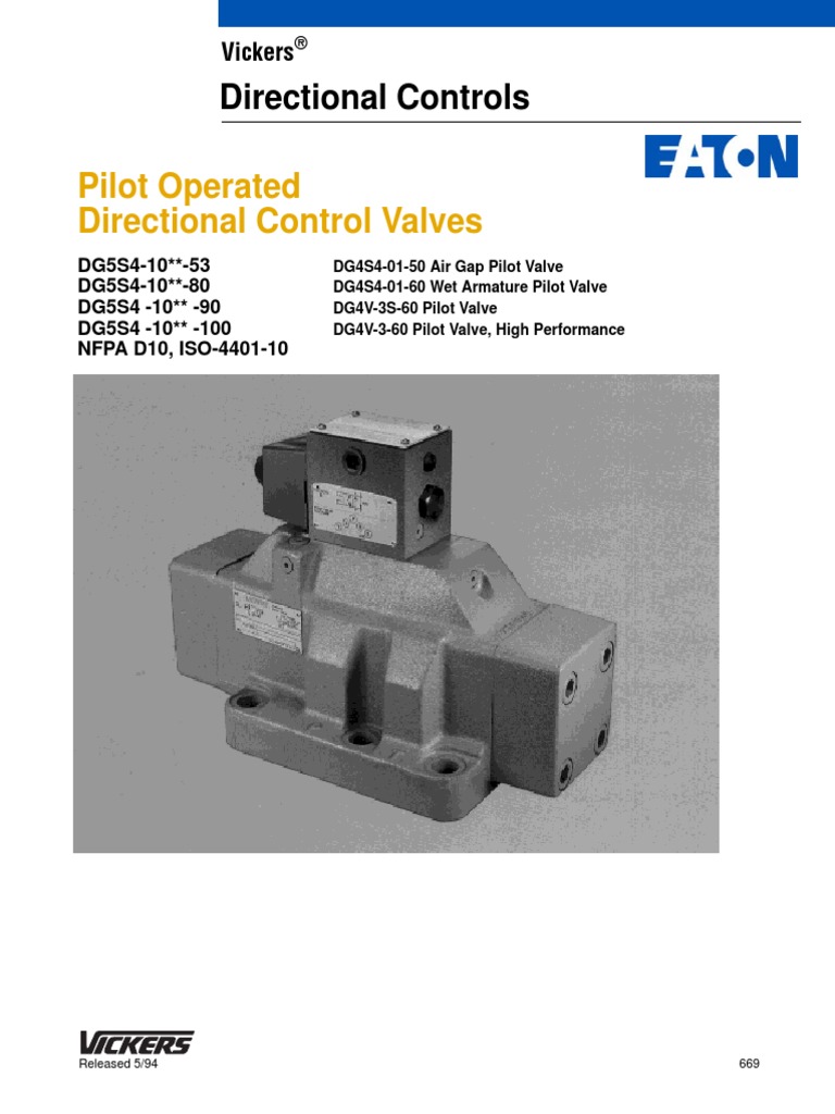 Vickers Electrical Connector Valve
