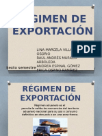 Regimenes de Exportacion