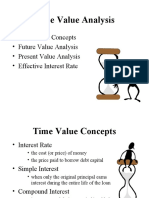 Time Value Analysis