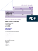 Ciências Da Educação