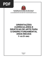 orientações curriculares e didáticas de arte para o ensino fundamental anos iniciais 1º ao 5º ano