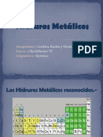 Hidruros Metálicos