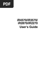 Canon Ir4570-3570-2870-2270 User Manual