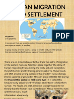 Human Migration and Settlement Powerpoint