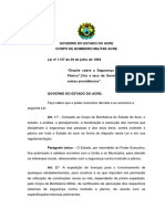 LEI 1.137 Segurança Contra Incêndio Acre