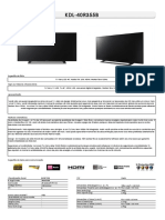 TV LED 40 Sony Motion Flow