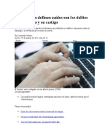 DELITOS INFORMATICOS