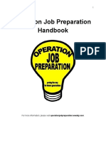 Operation Job Preparation Handbook