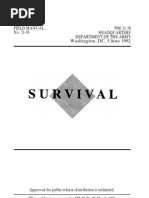 Download FM 21-76 US Army Survival Manual by Bill Bradford SN299034 doc pdf
