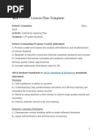 Download ASCA Lesson Plan Personal Social by Nicole Stahl SN299036748 doc pdf