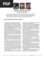 Tackling The Gender Gap at LHS: by Jillian Ruff and Olivia Griffith