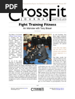 Fight Training Fitness - An Interview With Tony Blauer