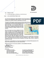 Lake Lewisville Mineral Rights Lease Memo 02.09.2016 (1)