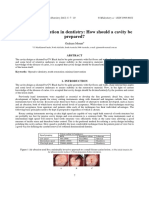 Mount - Minimal Intervention in Dentistry. Cavity Preparation