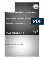 Matemática I