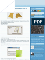 Menghitung Volume Galian Dan Timbunan Dengan ArcGIS 10 Air Itu Mengalir