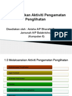 Melaksanakan Aktiviti Pengamatan Penglihatan