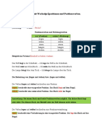 B1-B2 Lokale Ergänzungen Mit Wechselpräpositionen Und Positionsverben