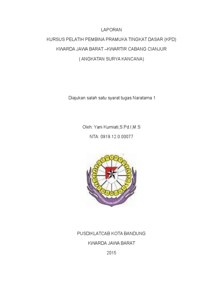 Laporan Kaper Kpd