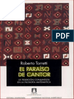 TORRETI, R., El Paraíso de Cantor, La Tradición Conjuntista en La Filosofia Matemática. Editorial Universitaria (1998)