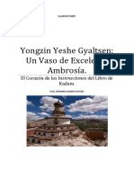 Yongzin Yeshe Gyaltsen Un Vaso de Excelente Ambrosía.