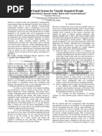Download Voice Based Email System for Visually Impaired People by International Journal for Scientific Research and Development - IJSRD SN299063840 doc pdf