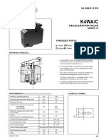 Decceleration Valve, Cam Operated K4WA C