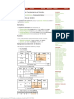 Gramáticas Ejemplos de Complemento Del Nombre