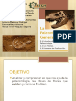 La Paleontología General