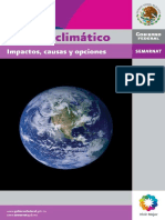 Cambio Climatico Impactos Causas y Opciones PDF