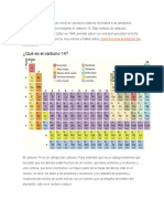 Sistema de Carbono 14