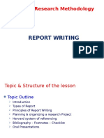 Report Writing