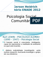 Slides Psicologia Social Comunitária Enade 2012