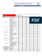 IT G 09 001 - CheckList 030 - Rev 01 - Serra Fita