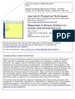 Journal of Projective Techniques: To Cite This Article: Kenji Furuya (1957) Responses of School-Children To Human