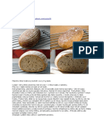 Chléb Kváskový Pšenično Žitný, Který Se Povede 1.2kg Testo