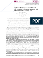 Monitoring Rater Performance Over Time-JEM-2009