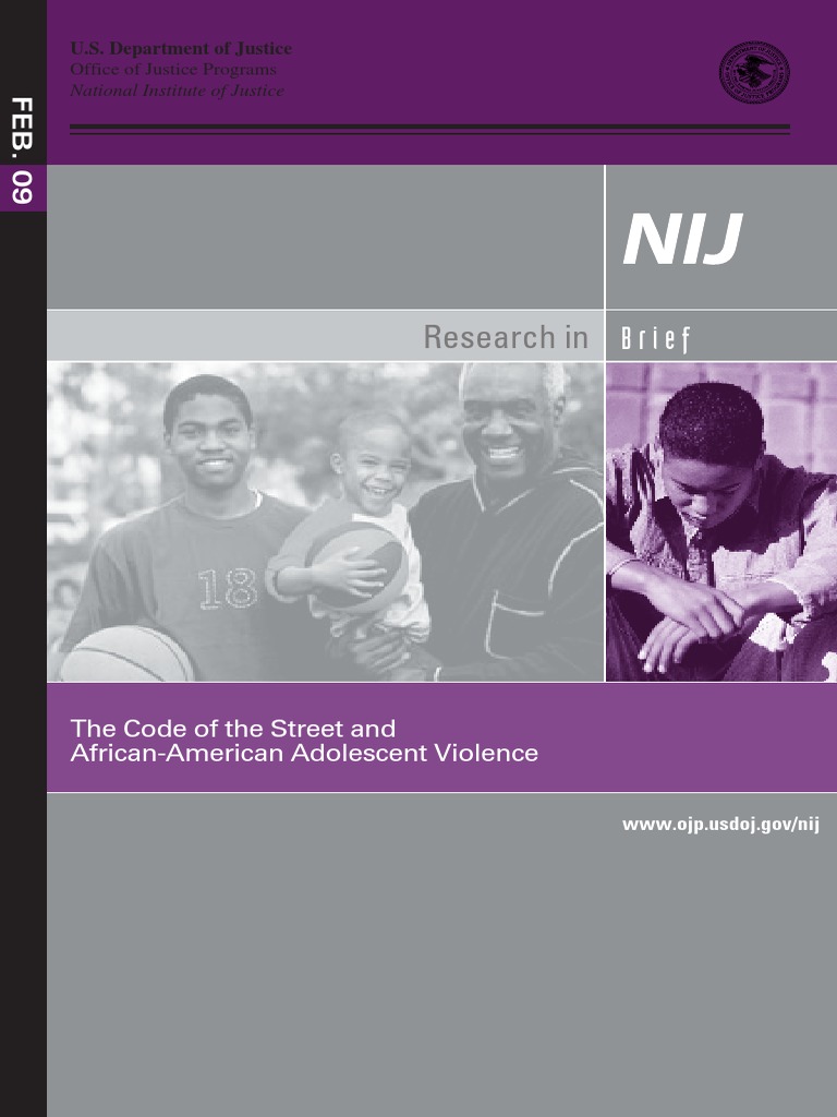CODE of The Street PDF Juvenile Delinquency Socioeconomic Status
