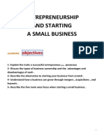 IBDL 1: CH 1 Entrepreneurship