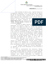 Fallo de Sala I Sobre Denuncia A Alfredo Calvo de La SAT