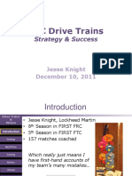 FRC Drive Trains: Strategy & Success