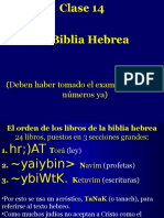 Clase 14 LaBiblia Hebrea