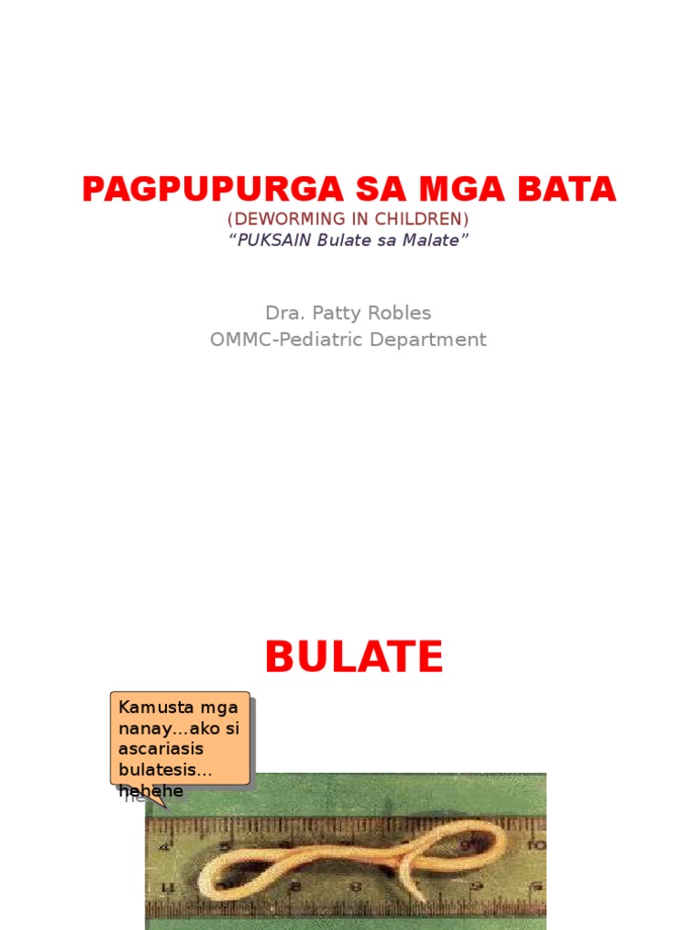 BULATE Lecture NEW | PDF