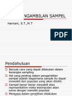 Cara Pengambilan Sampel