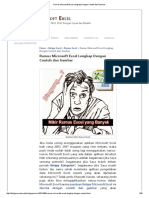 Download Rumus Microsoft Excel Lengkap Dengan Contoh Dan Gambar by pahlawankemaleman SN299141617 doc pdf