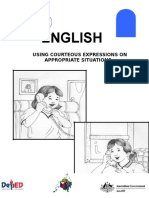 Using Courteous Expressions Appropriately