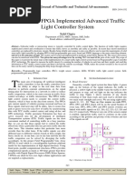 VHDL Based FPGA Implemented Advanced Traffic Light Controller System