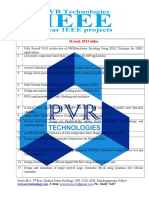 PVR Technologies Vlsi M.tech 2015