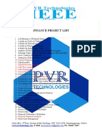 Pvr Technologies Mba Finance Titles List