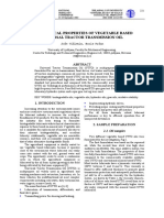 Tribological Properties of Vegetable Based Universal Tractor Transmission Oil